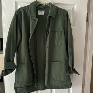 NWT Denim green jacket